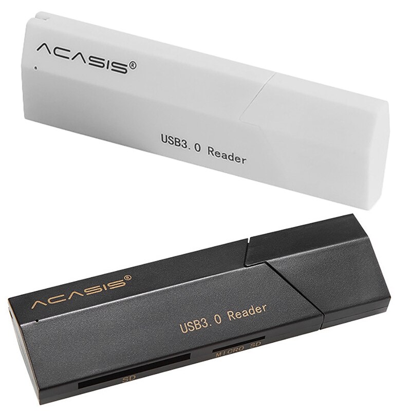 ACASIS USB 3.0 Card Reader All-In-One USB High-Speed Card Reader Support TF SD Dual Card Dual Reading