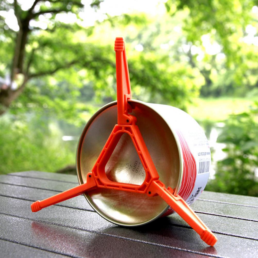 Universal Gas Canister Stand Foldable Reliable Outdoor Supplies Camping Tool Gas Tank Stove Stand