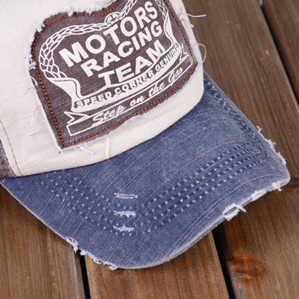 Unisex Retro Baseball Cap Lente Vrouwen Mannen Casual Snapback Hoed Gewassen Katoen Vader Hoed Slijpen Vintage Brief Zonnehoed