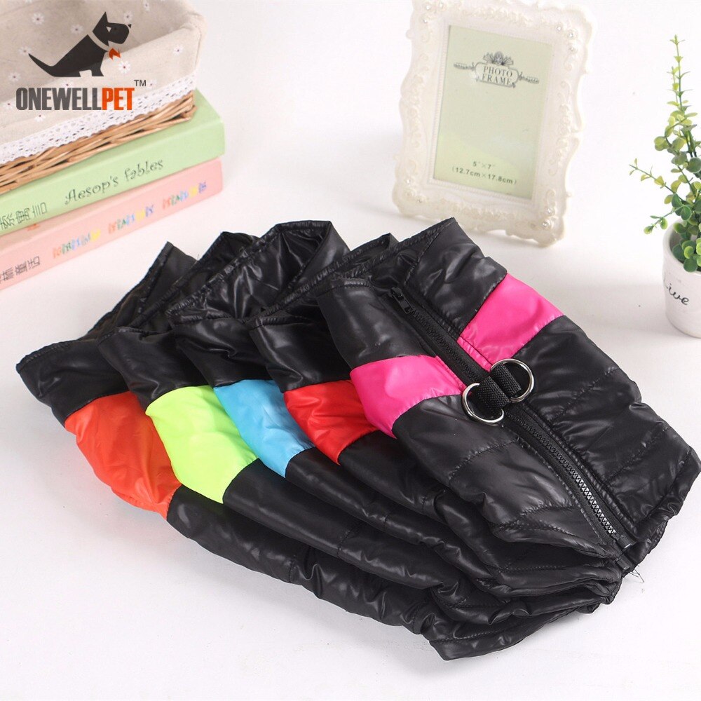 Large Waterproof Pet Clothes Warm Down Jacket Puppy Dog Vest Clothes Waterproof Medium Large Dog Supplies
