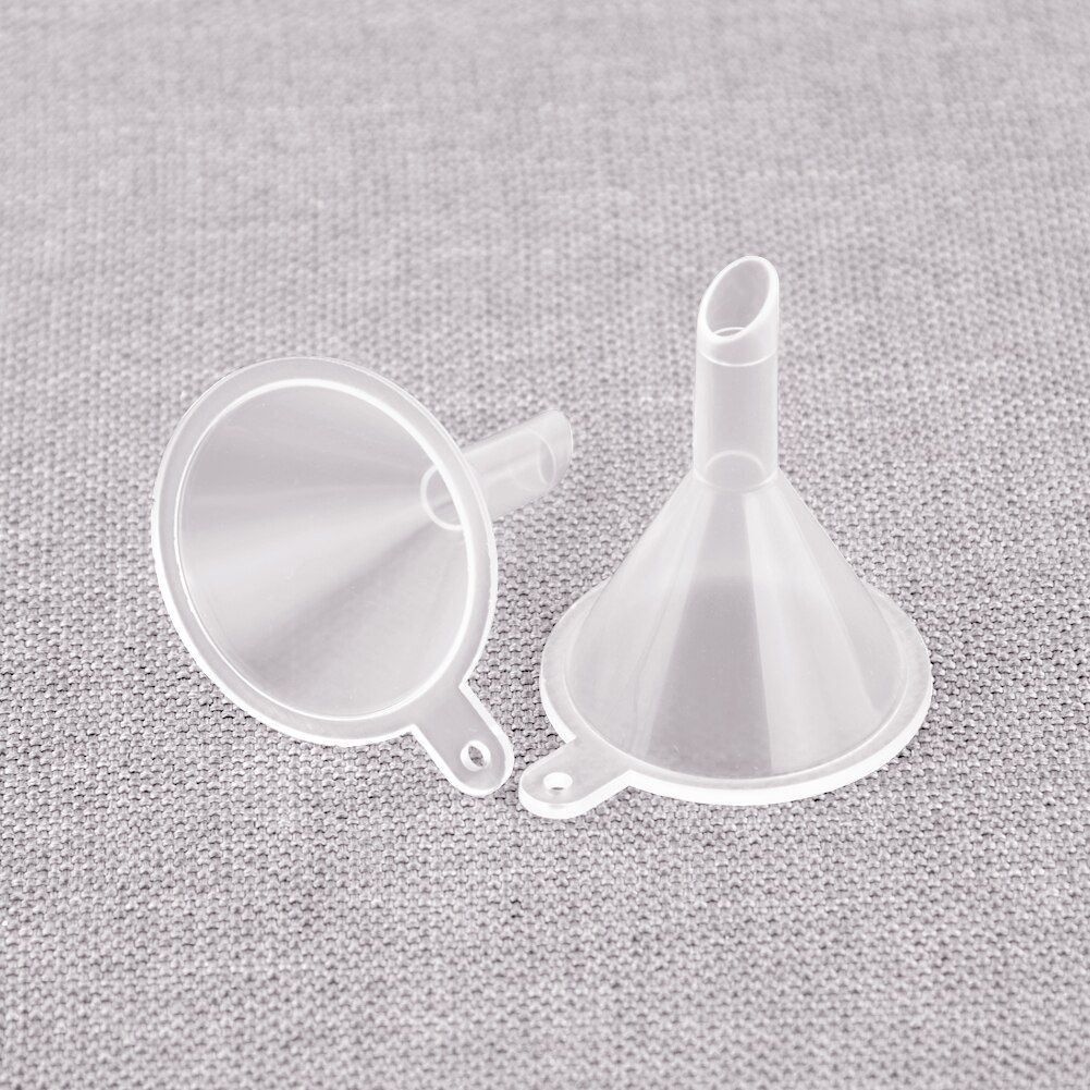 10-20Pcs Mini Funnels Small Plastic For Perfume Diffuser Bottle Mini Liquid For Narrow Fine Bottleneck Bottles Plastic Funnel