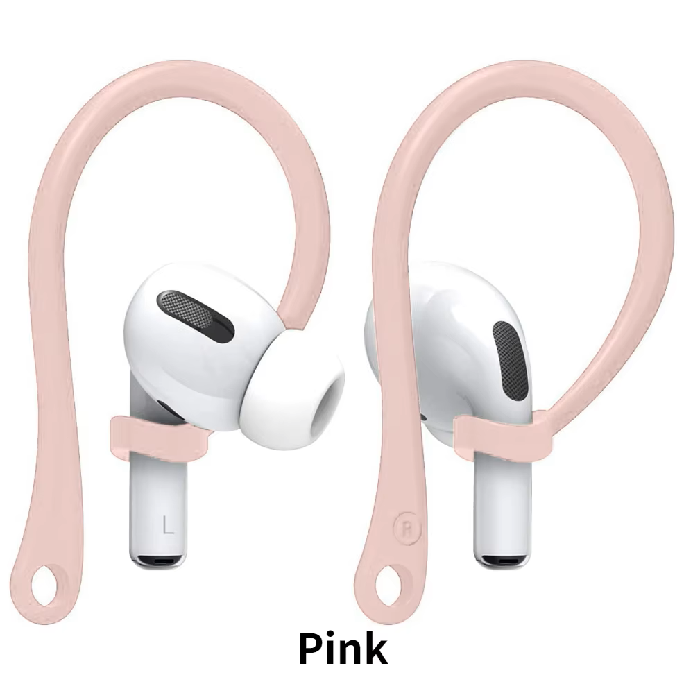 1Pair Silicone Anti-Lost Earhook For Apple Airpods Pro 1 2 3 Xiaomi Huawei Wireless Bluetooth Headphone Protective Accessories