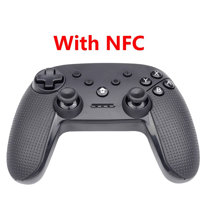 För nintend switch switch console joystick switch pro bluetooth wireless controller for nintend switch pro ns-switch pro nfc gamepad: Svart nfc
