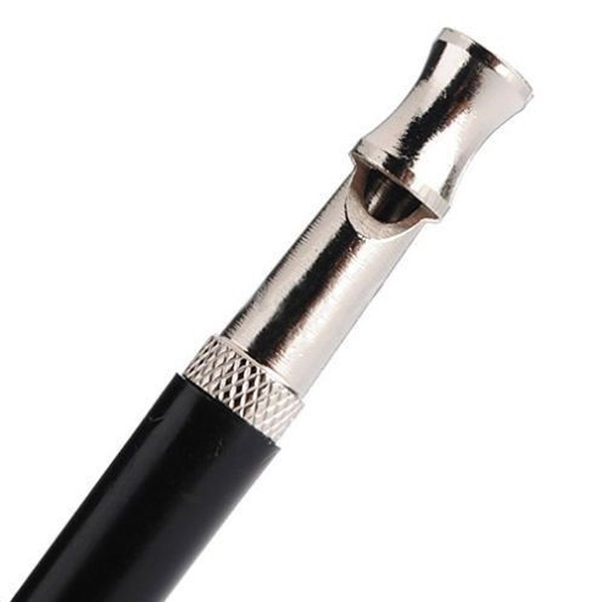 Black Pet Dog Puppy Adjustable Ultrasonic Sound Training Obedience Whistle