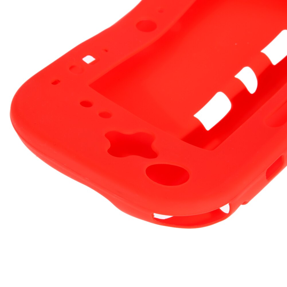 Soft Silicone Case Cover Skin Protector for Nintendo Wii U GamePad Controller Case Protector Shell Protection Accessories