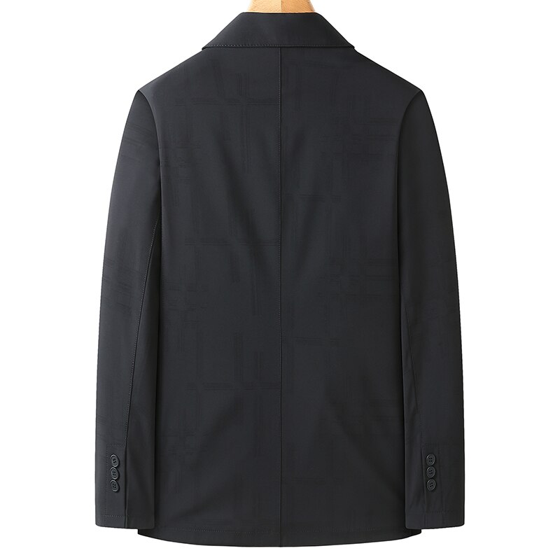 Size 8XL 7XL 6XL 2022 Herfst Klassieke Effen Kleur Blazer Mannen Pak Jas Toevallige Losse Heren blazers