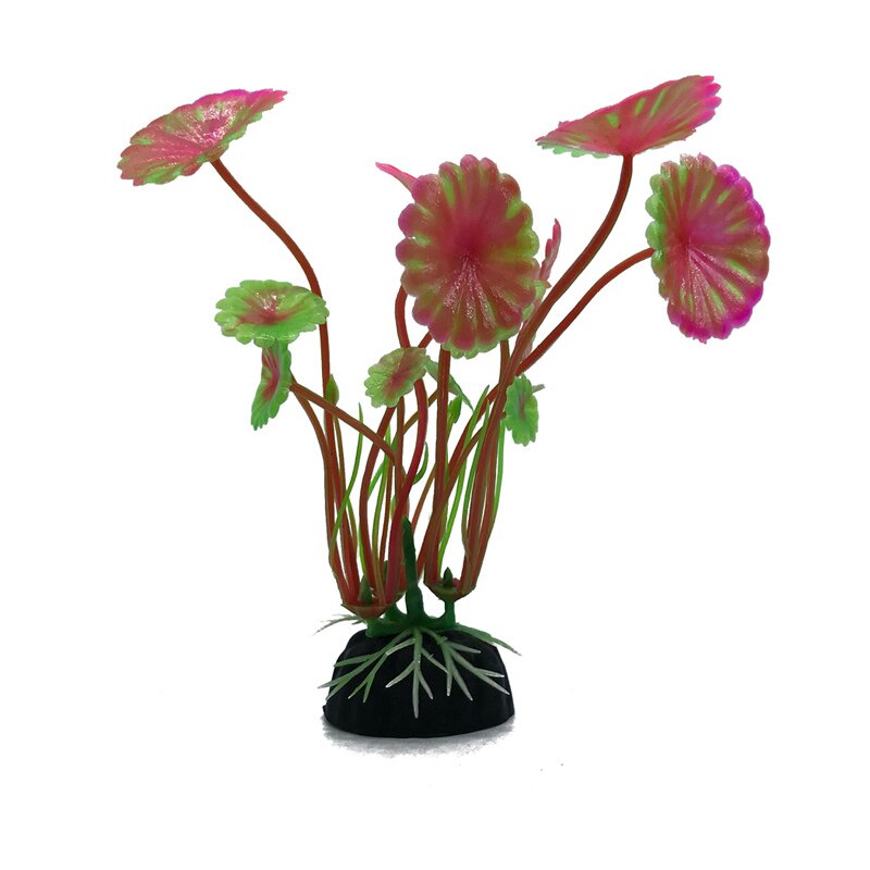 Ongeveer 10cm prachtige kunstmatige plastic aquariumplanten landschapsdecoratie aquarium waterplant gras ornament plastic decoratie: 20