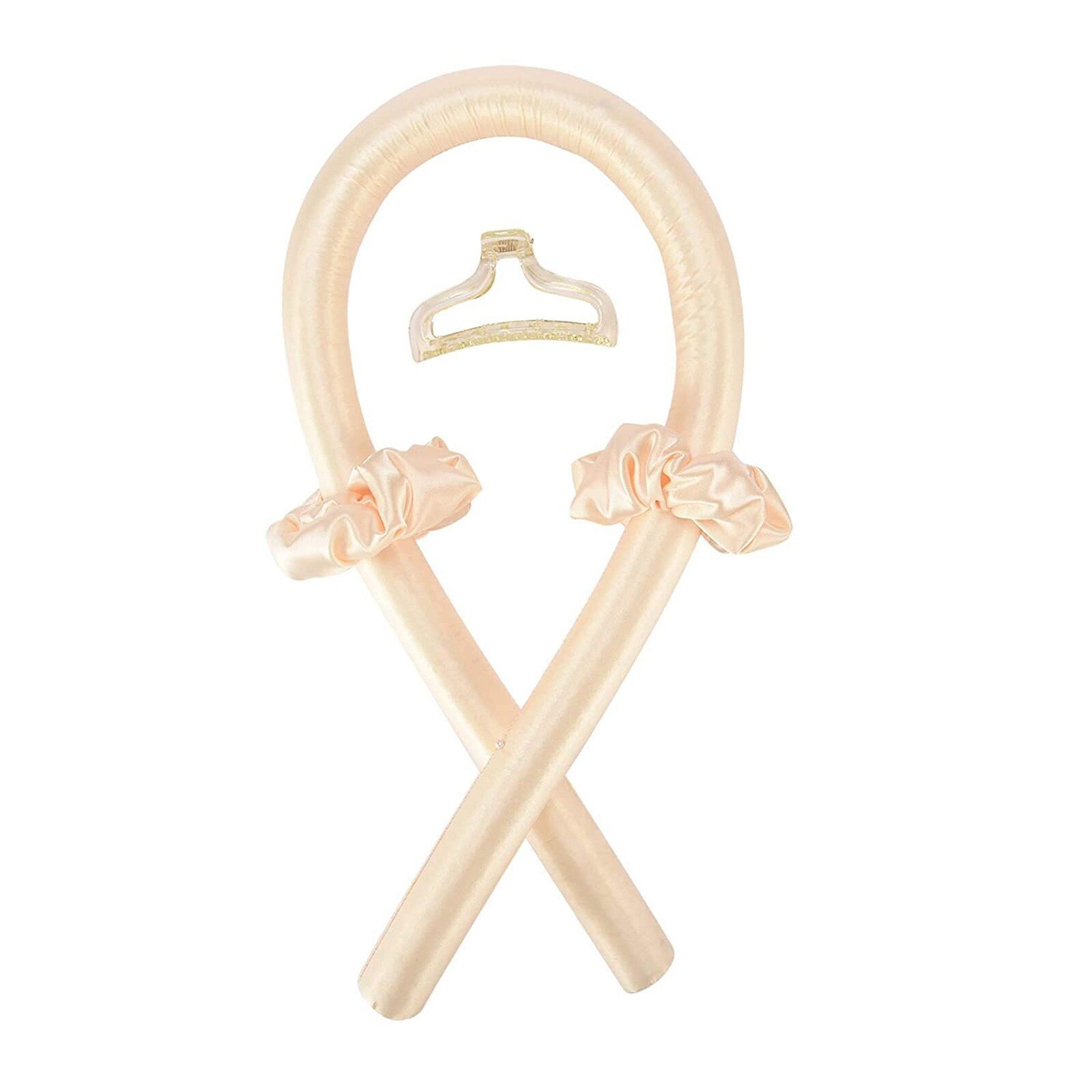 Heatless Curling Bandeau Tige Ruban Bouclés Bigoudis Grande Vague Bâton Fabricant Paresseux Bigoudi Cheveux Styling-outils sans chaleur douce Bricolage: C