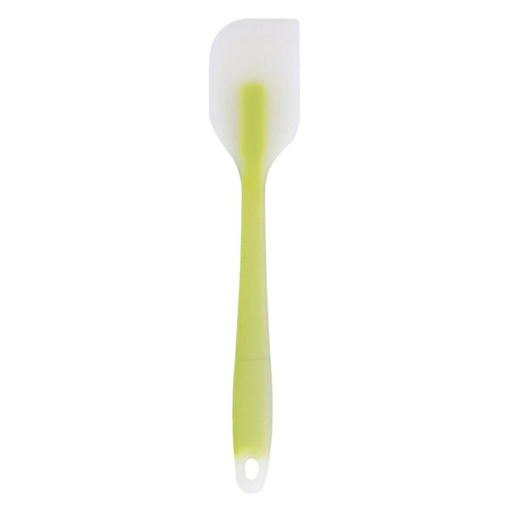 Siliconen Schraper Doorschijnend Hoge Temperatuur Cake Spatel Cake Tool Keuken: green