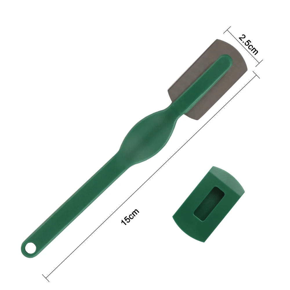 Broodsnijders Met 5PCS Vervanging Messen Bakmes Gereedschap Voor Westerse Baguette Franse Toast Cutter Bagel Arc Gebogen Mes: Roze