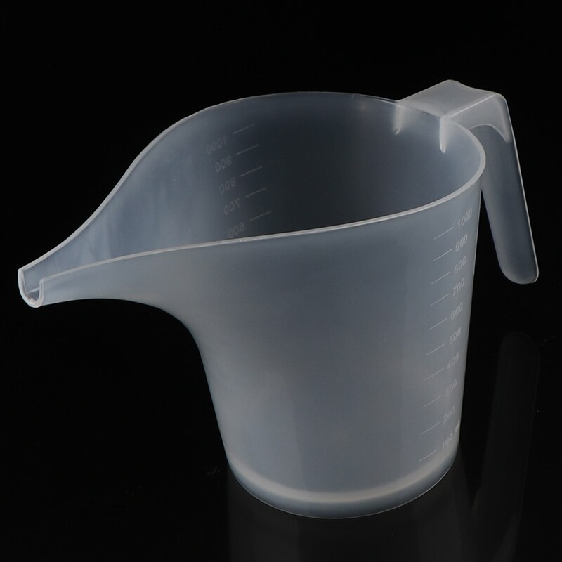 1PCS Tip Mouth Plastic Measuring Jug Cup Graduated Surface Cooking Kitchen Bakery Tool Supplies Liquid Measure Jug