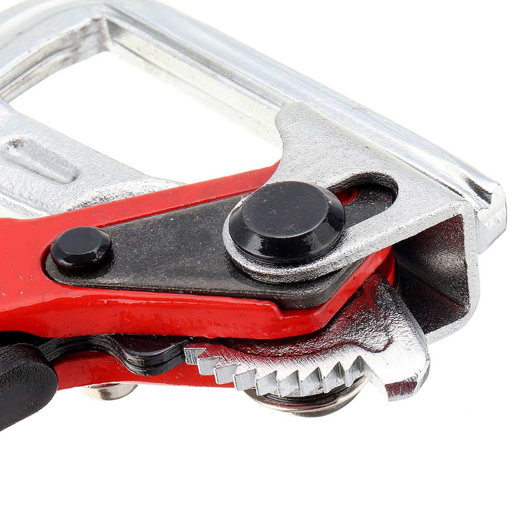 F Clamp Fast Guide Rail Clamp Pressure Carpenter Heavy Duty Adjustable Fast Clamping And Guide Rail System Woodworking Hand Tool