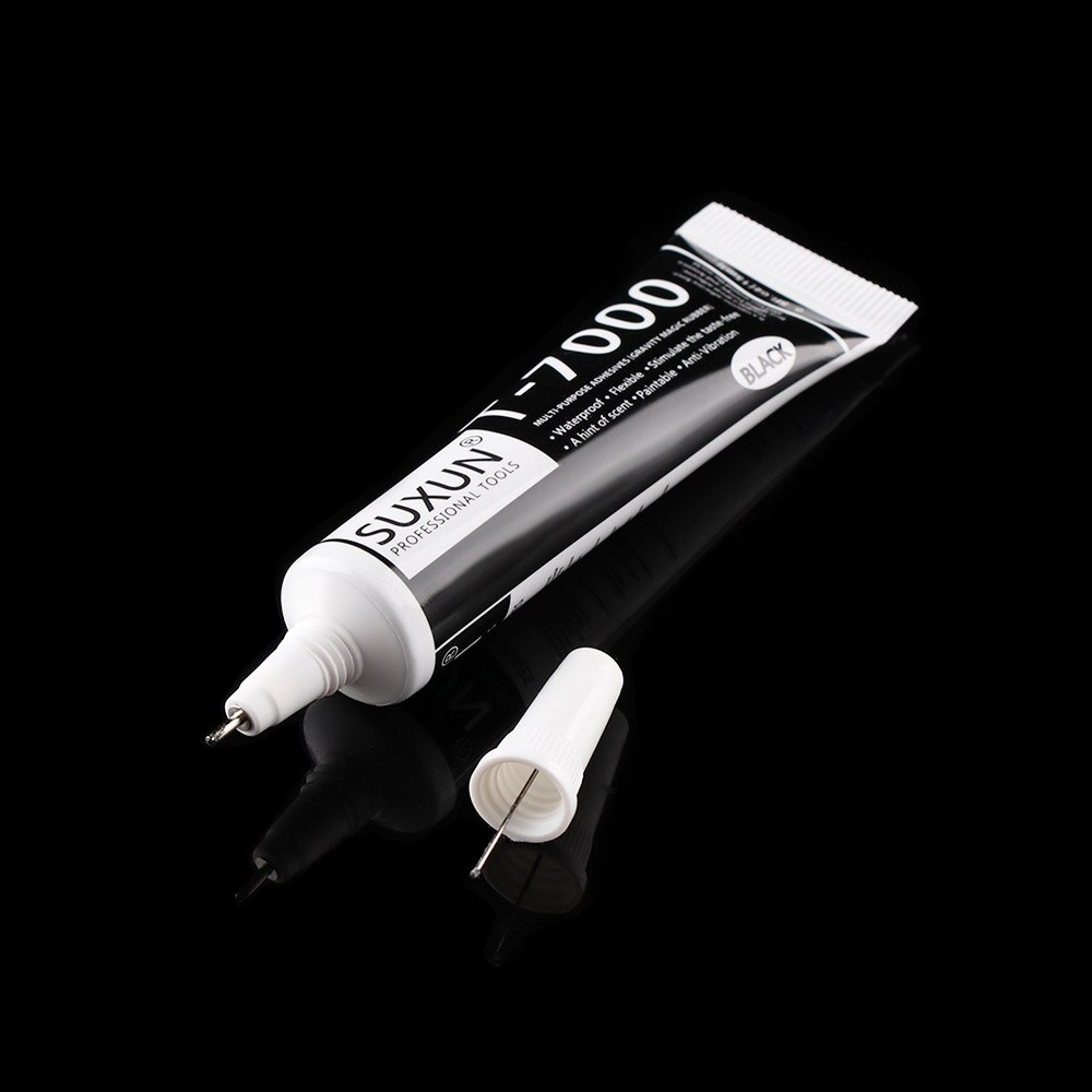 15/25/50/110ml T7000 Glue Black Epoxy Resin Sealant Strength Adhesive Fixed Mobile Phone Handicraft Repair Tools