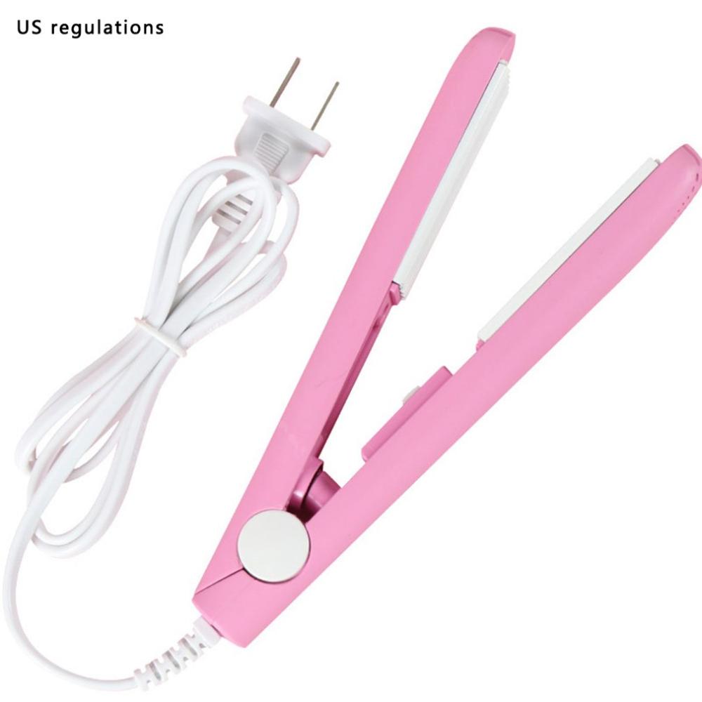 small cute household food vacuum sealing machine bag clip handheld portable electric heat sealing machine seal packag: pink US Plug / 110V