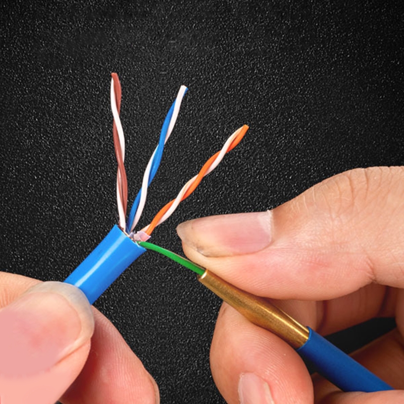 Netzwerk Kabel Telefon Linie Loosener Manuelle Splitter Verdreht Drähte Schnelle Ritzen Richt Für Katze5 Katze6 Katze7 RJ11