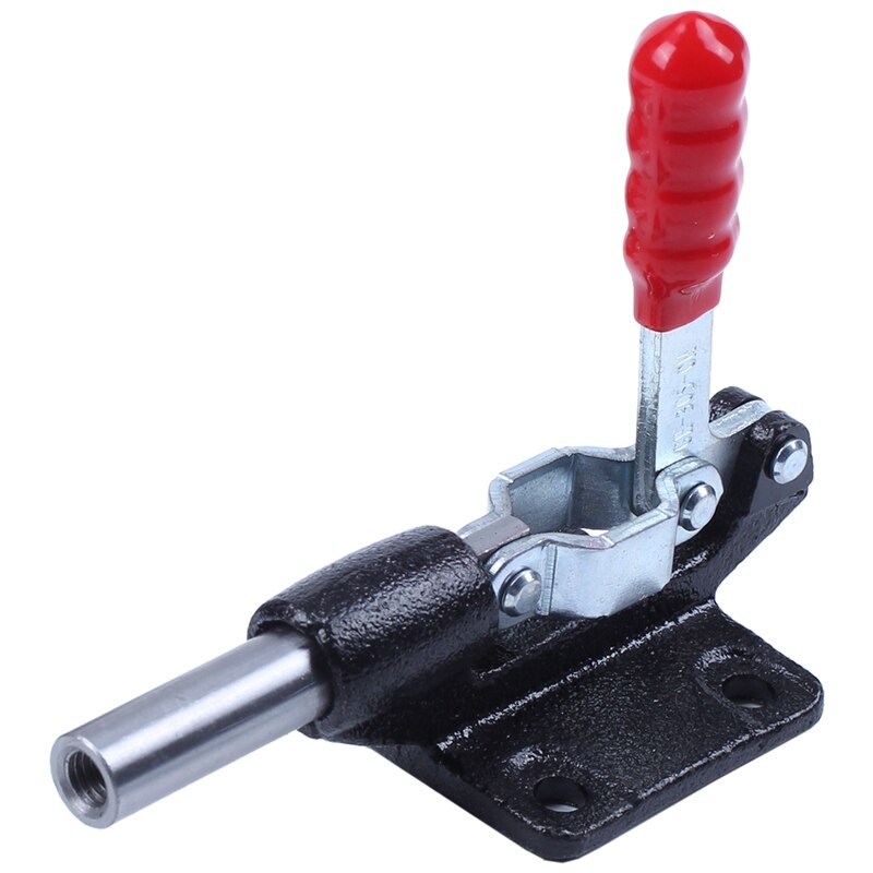 2Pcs Toggle Clamp 90 Degree Capacity 227Kg 500Lbs 32mm Plunger Stroke Push Pull Toggle Clamp Rod Arm Welding Machine