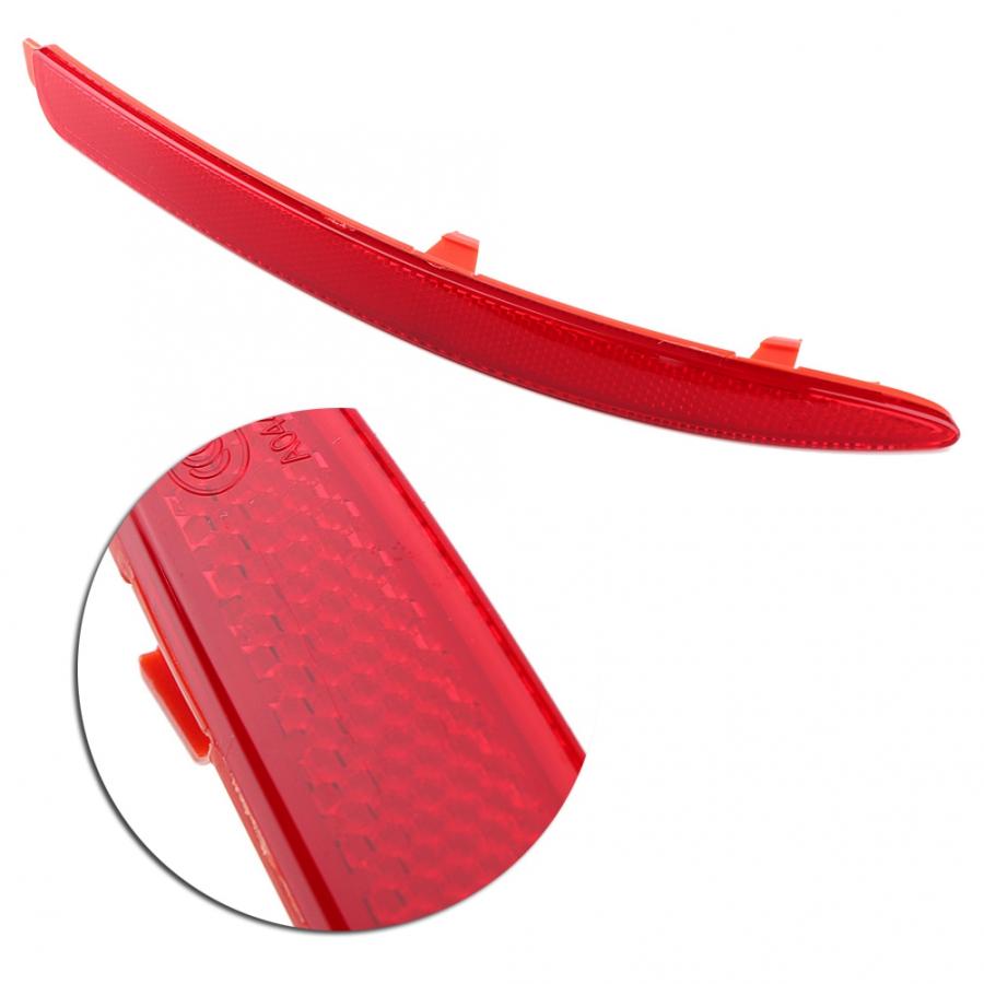 1 Paar Abs Links & Rechts Achter Bumper Reflector Bar Lichten Rood Voor Skoda Octavia auto Styling