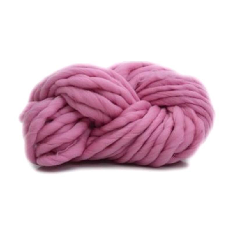 Pure Wool Thick Yarn Hand Knitting Spin Yarn For Diy Winter Blanket Hat Supplies 21 Colors: 4