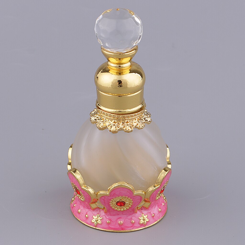 Botella de Perfume vacía Vintage, botellas de Spray de vidrio, rellenables