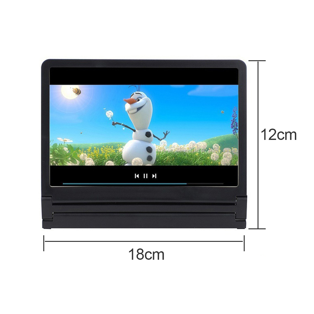 3D Mobile Phone Screen Amplifier Stand Portable HD Video Screen Magnifier Bracket Folding Screen Magnifier Phone Accessories
