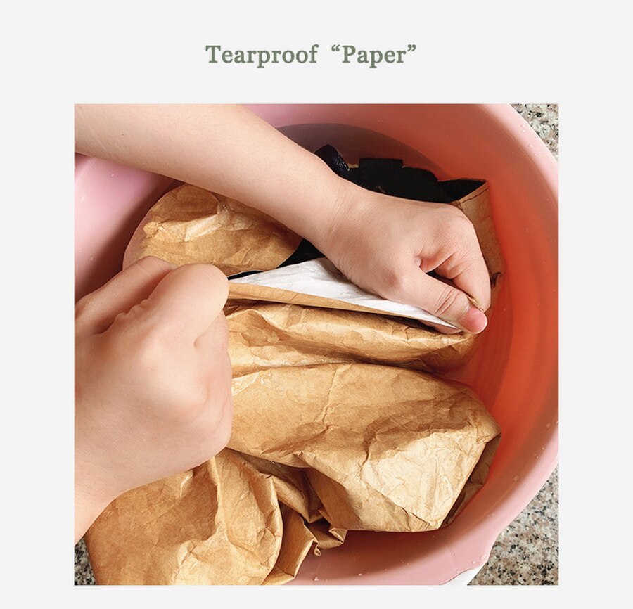 DuPont Paper Tote Bag Single Shoulder Handbag Washable Kraft Paper Canvas Shopping Bag TYVEK Waterproof