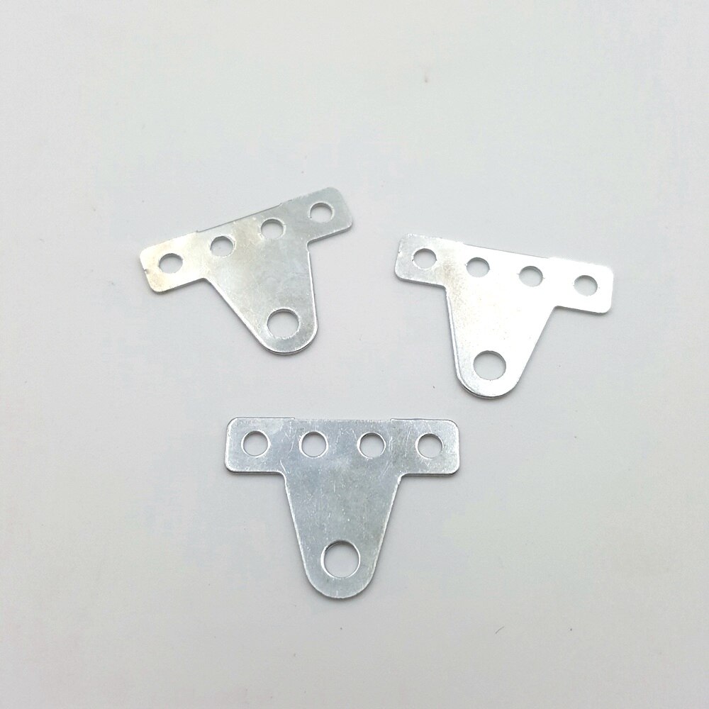 10PC/lot 20x15mm Corner Brackets Corner code Perforated shaft bracket for DIY model making