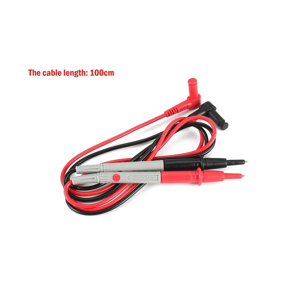 Multimeter Digital Universal Probe Test Leads Cable Pin Needle Tip Multi Meter Tester Wire Test Pen 10A/1000V CATⅢ 1 Pair