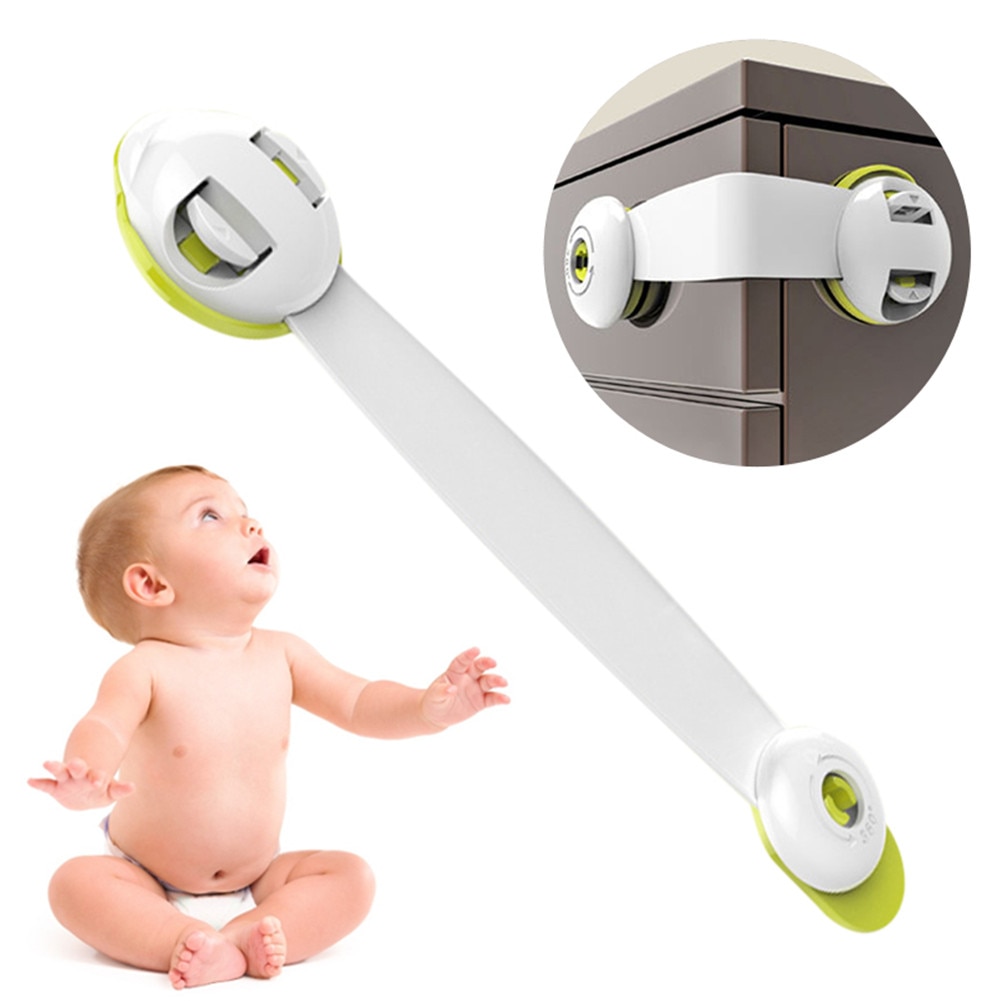 Baby Veiligheid Kabinet Lock Kinderen Bescherming Kind Lade Deurklinken Laden Kasten Koelkast Blokkers Voor Kids Plastic Klink