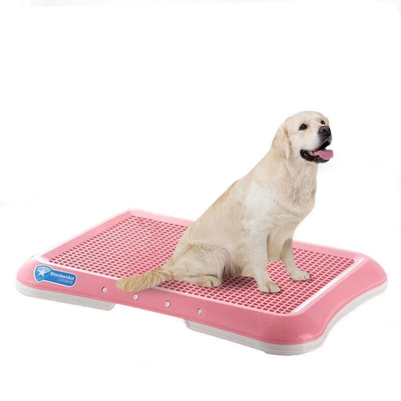 Portable Pet Toilet Training plastic Training Potty Dog Mat Tray Toilet Training Urinary Trainer Pet Clean Supplies