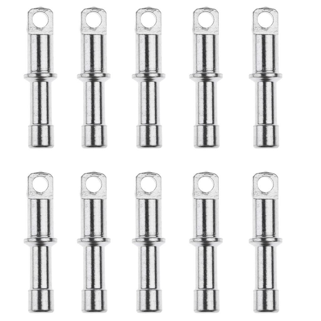 Bouchons d'extrémité de tige en Aluminium, accessoires de remplacement de poteau de tente pour 8.5mm 10 pièces