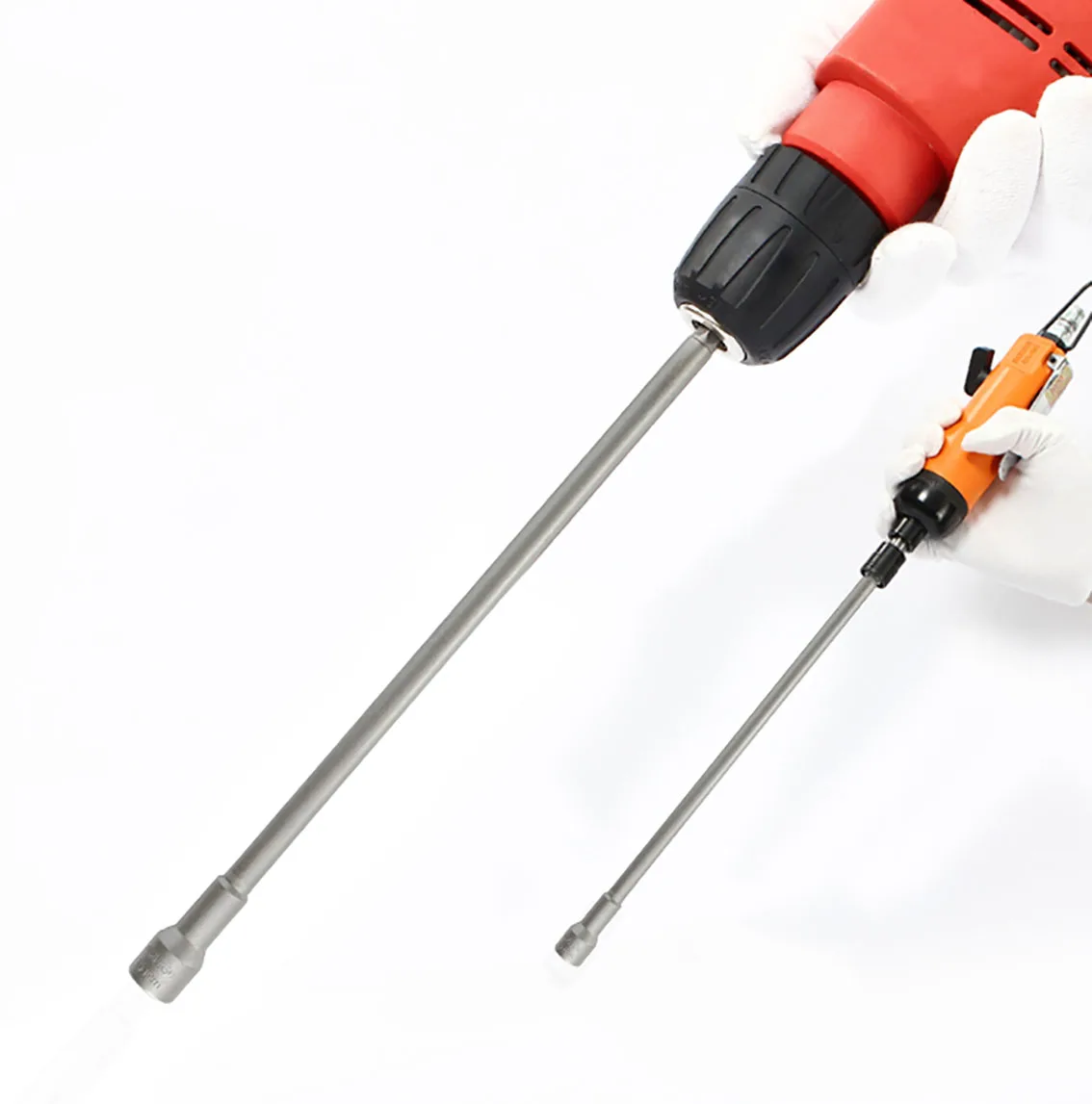 250-350mm Long Metric Screwdriver With Conversion Drill Bit 7 8To 14mm Magnetic Hex Shank Hex Nut Internal Hexagonal Screwdriver