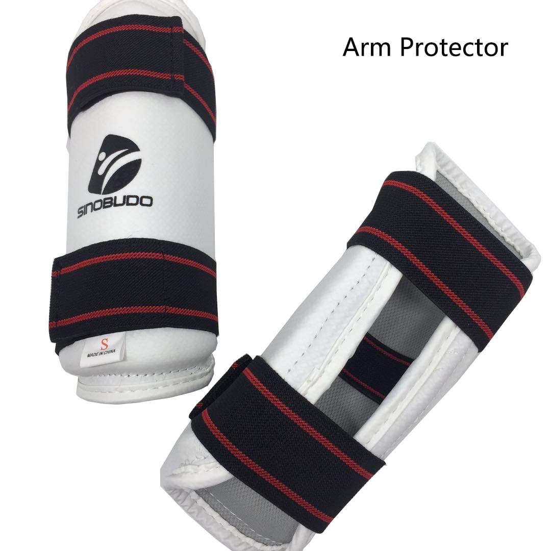 Adult Child Taekwondo Protector Arm Protector Shin Foot Guards Kickboxing WTF ITF Approved MMA Protection Material