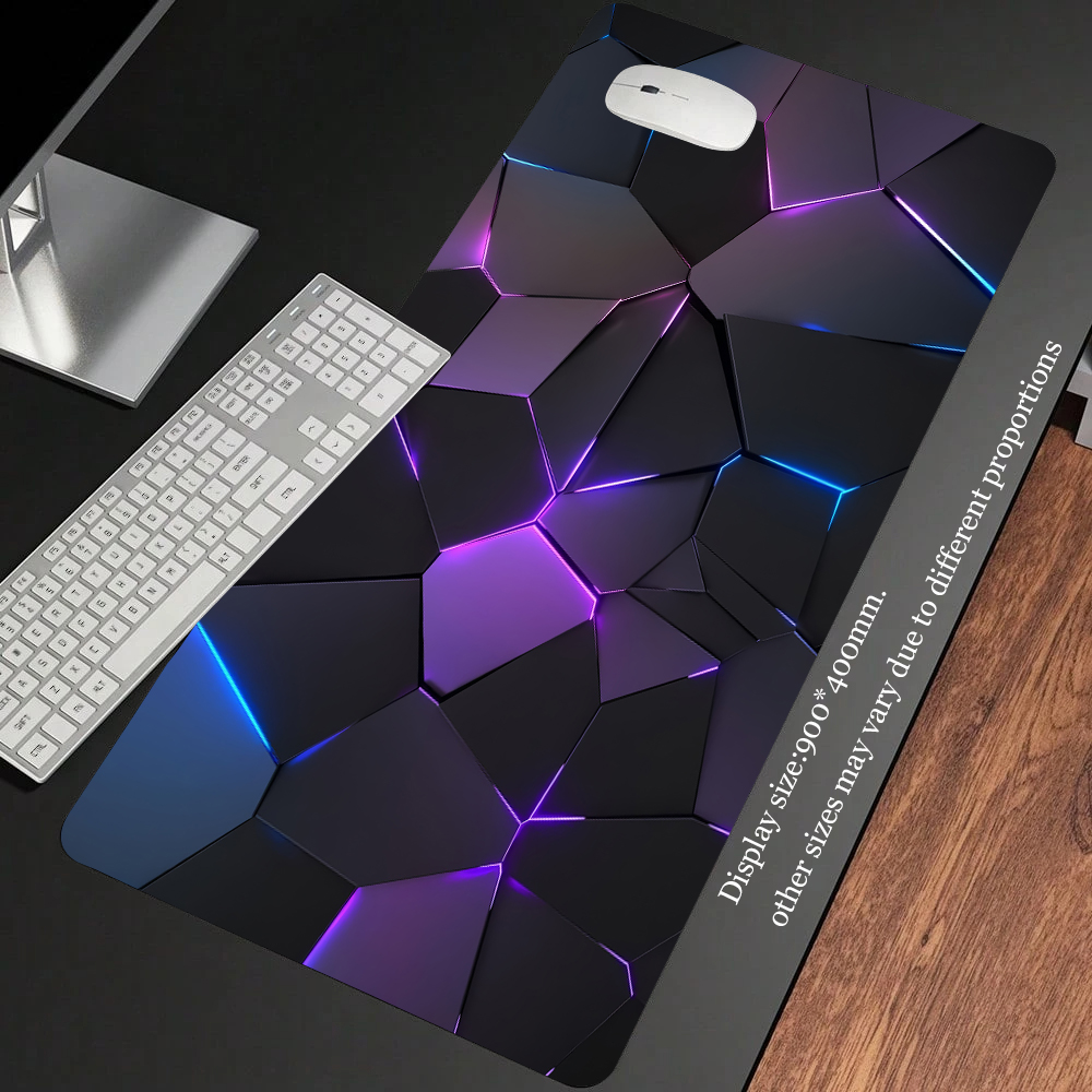 PC gamer Mouse Pad Gaming Accessories Large Sense of technology gaming mats Desk Mat Keyboard expansion pads Rubber anti-slip