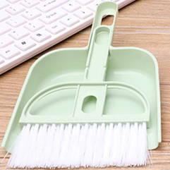 Útil de dos piezas conjunto de teclado cepillo Mini cepillo limpieza pequeño escoba recogedores de la Oficina para el hogar cepillo limpio hogar herramientas: 1
