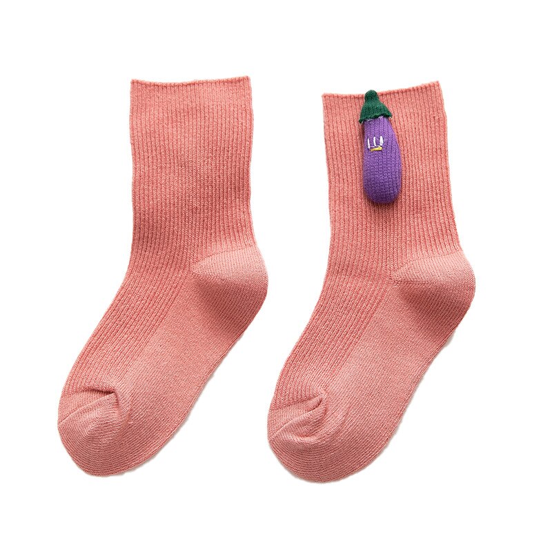Kinderen Sokken Lente En Zomer Stijl Dubbele Steek Leuke Decoratieve Katoenen Sokken Kinderen Sokken Kinderkleding
