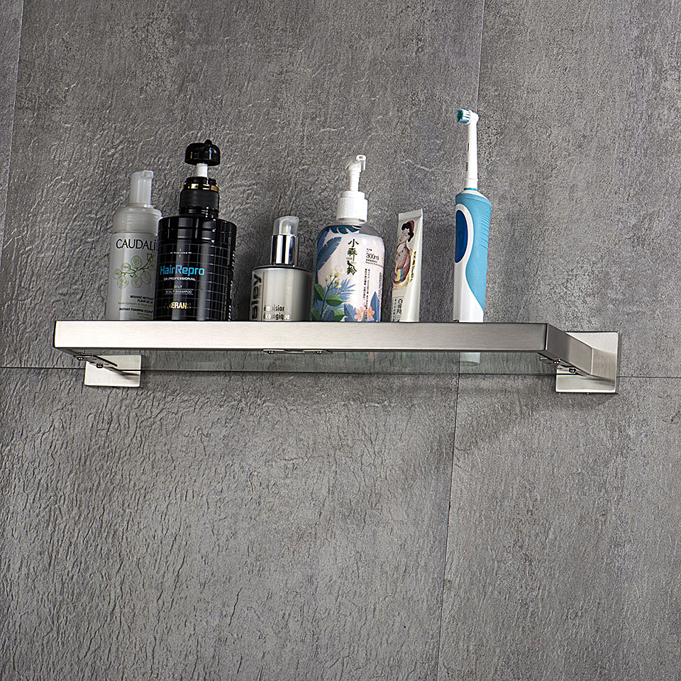 Stainless Steel Bathroom Hardware Kit Brushed Nickel Towel Rack Toilet Paper Holder Towel Bar Hook Bathroom Accessories