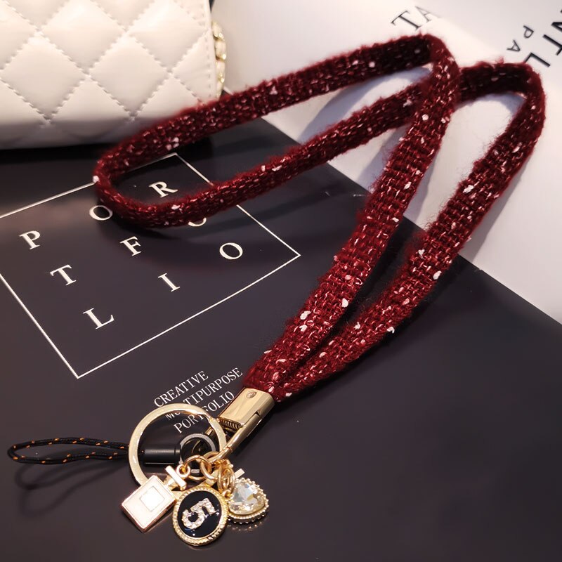 Kristall Liebe Anhänger Telefon Lanyard Gurt für Schlüssel Karte Gym Handy mit USB Abzeichen Clip Lanyard Multi-zweck neck Lanyard: 01