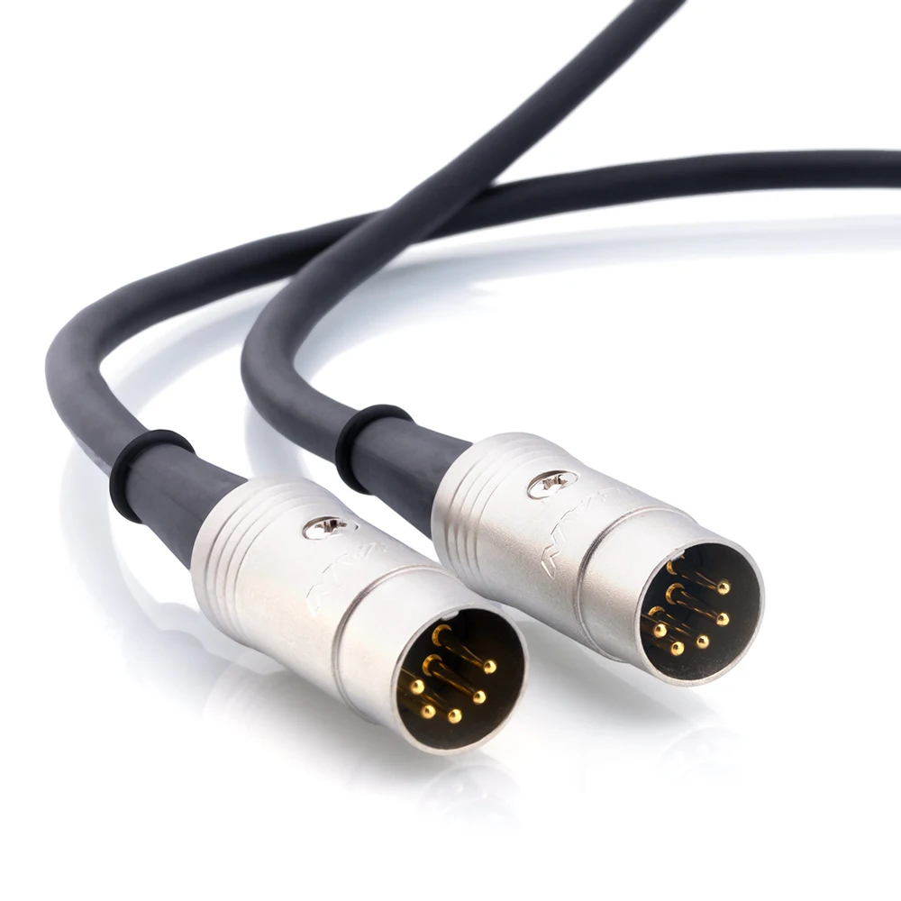 HIFI Monster Midi Audio Cable Extension Cable 5 Pin Male To 5 Pin Male Electric Piano Keyboard Instrument PC Cable Rean Pulg