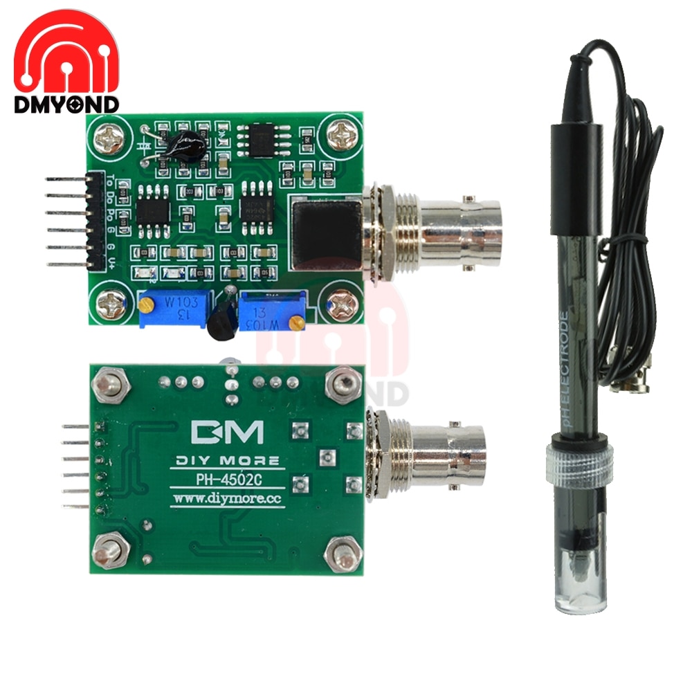 Ph Elektrode Probe Bnc Connector Control Voor Aquarium Hydrocultuur Ph Controller Meter Sensor Ph Tester Probe Detectie Medidor