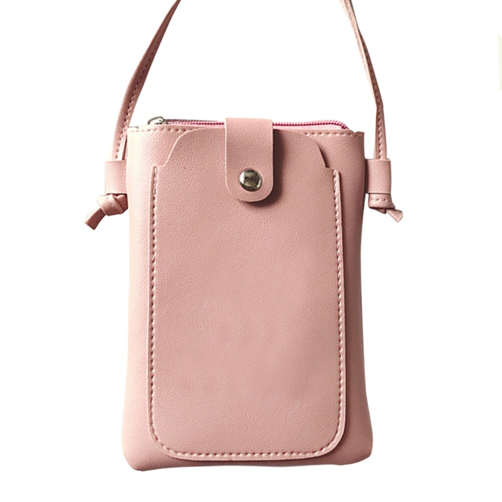 Nouvelles femmes sacs à main en cuir Mini carte pièce téléphone Mobile sacs petit changement sac à main femme boucle PU épaule sac à bandoulière
