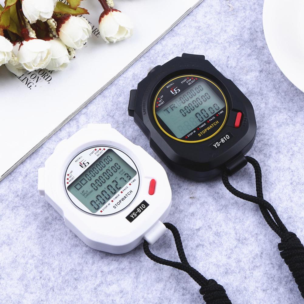 Handheld Digital Stopwatch Timer Chronograph Sports Training Timer Stop Watch Outdoor Sports Running Chronograph Stop Watch