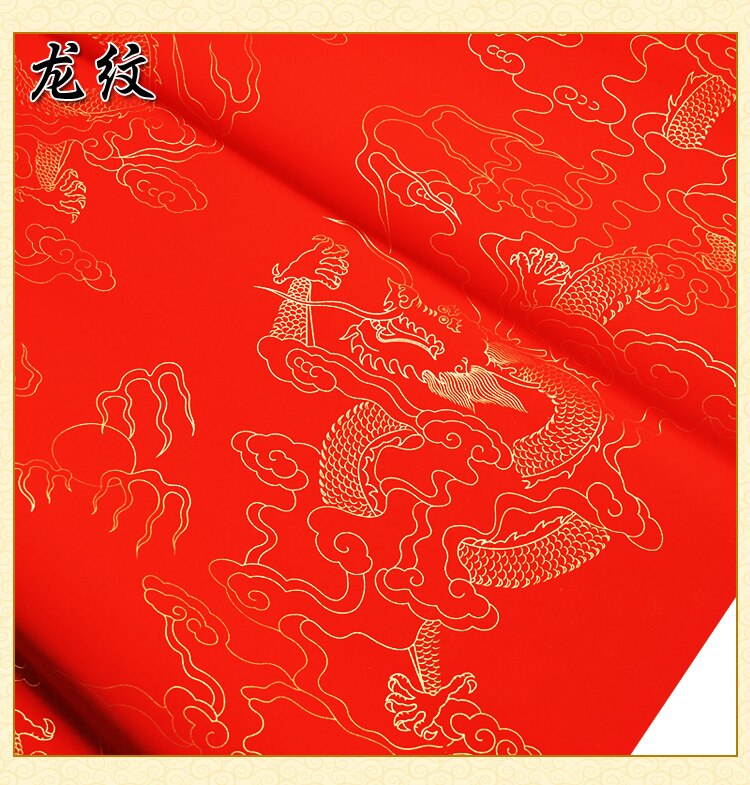 Calligraphy Paper Chinese Rice Paper Xuan Paper for Paper Cutting Chinese Spring Festival Couplets Red Rice Papier Rijstpapier