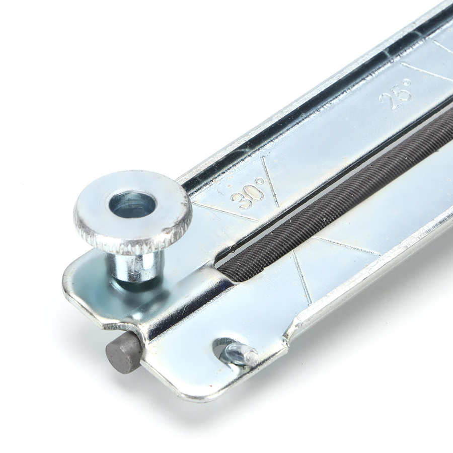 Gereedschap Chainsaw Sharpening File Filing Kit Guide Bar Chain Sharpen Depth Gauge Saw Files Hand Tool Set Chainsaw Depth Gauge