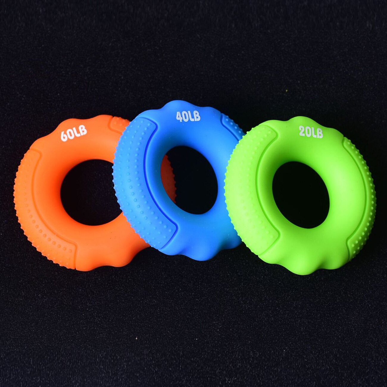 Strength Hand Gripper Grip Silicone Ring Hand Resistance Band Finger Stretcher-Exercise Forearm Wrist Training Carpal Expander