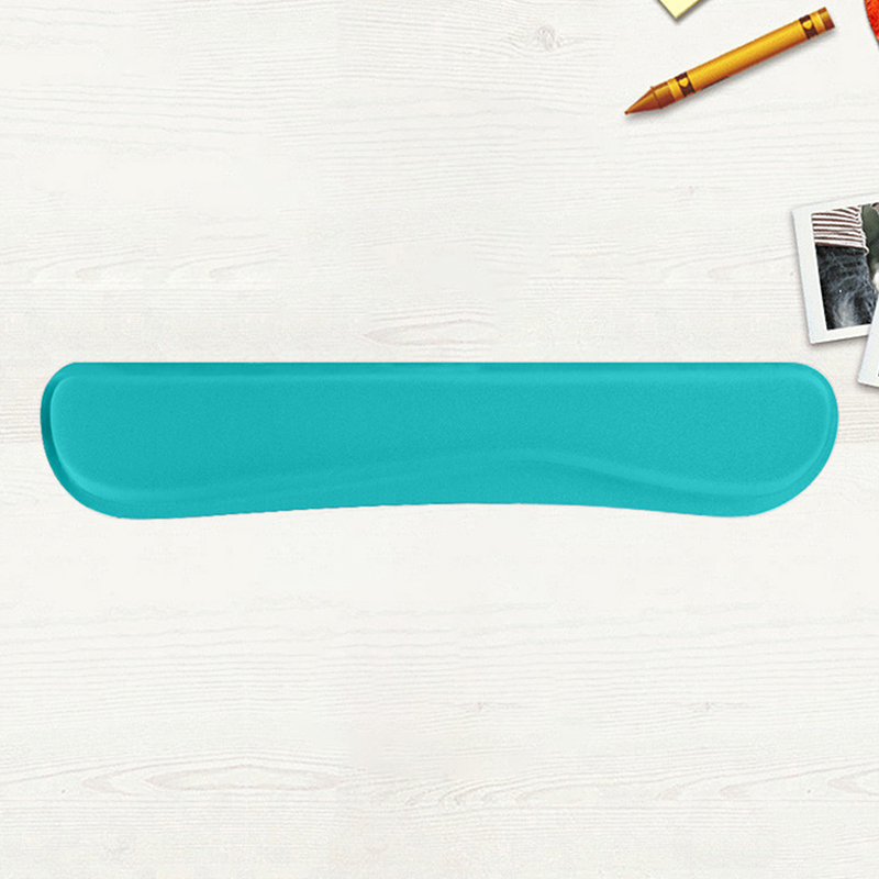 Klawiatura podkładka podpierająca nadgarstek podkładka strąk myszkę na nadgarstek z pianki pamięć Super Cienki błonnik robić komputer stancjonarny klawiatury robić gier podniesione ręce platformy