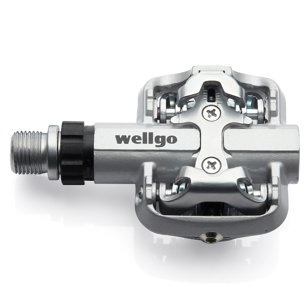Wellgo WM001 Ultralight Aluminum Alloy Mountain Bike Pedal Sealed Bearing Clipless pedal SPD Bike Pedals Bicycle Parts