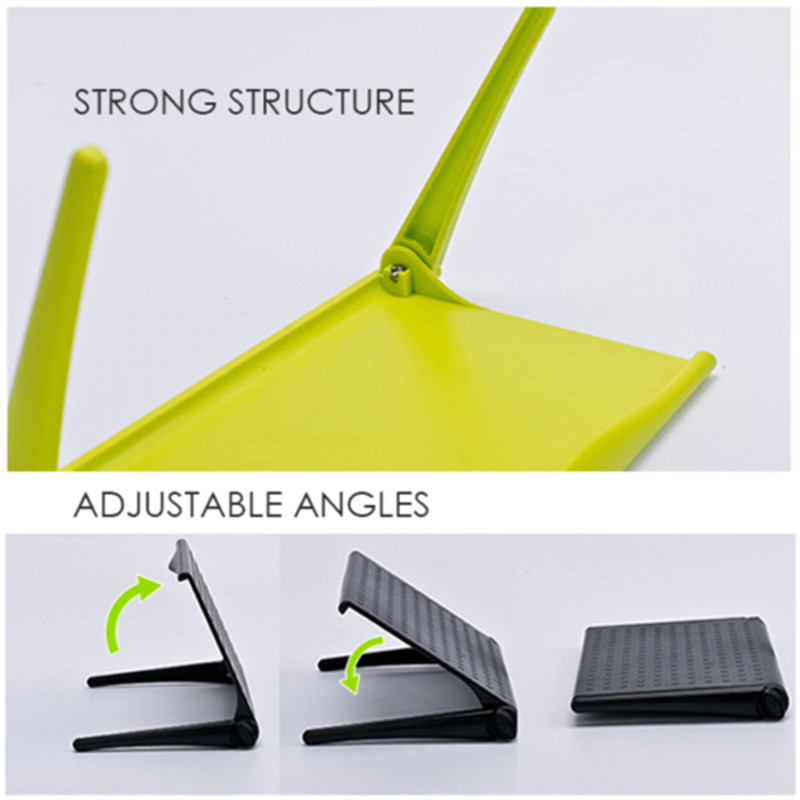 Multifunction Computer Monitor Storage Rack Home Office Desktop Finishing Shelf Plastic Folding Hanging Clip Holder Organizer