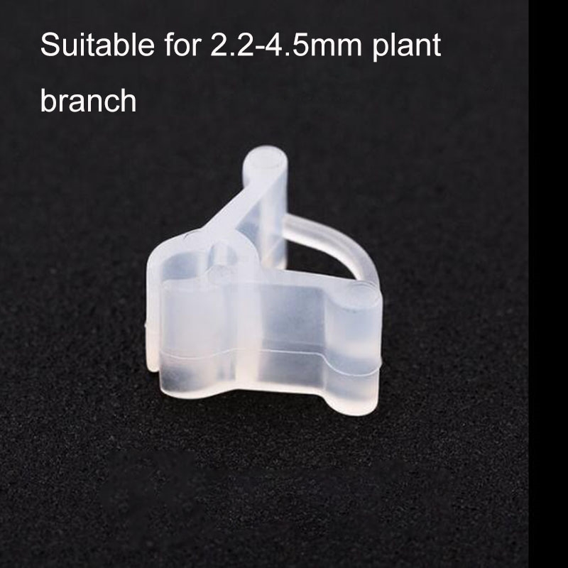 50 teile/beutel Kunststoff Garten Pfropf clips transparente Gemüse blumen pflanzen Pfropfen Garten Ornamente Werkzeuge Rebe Pflanze u26