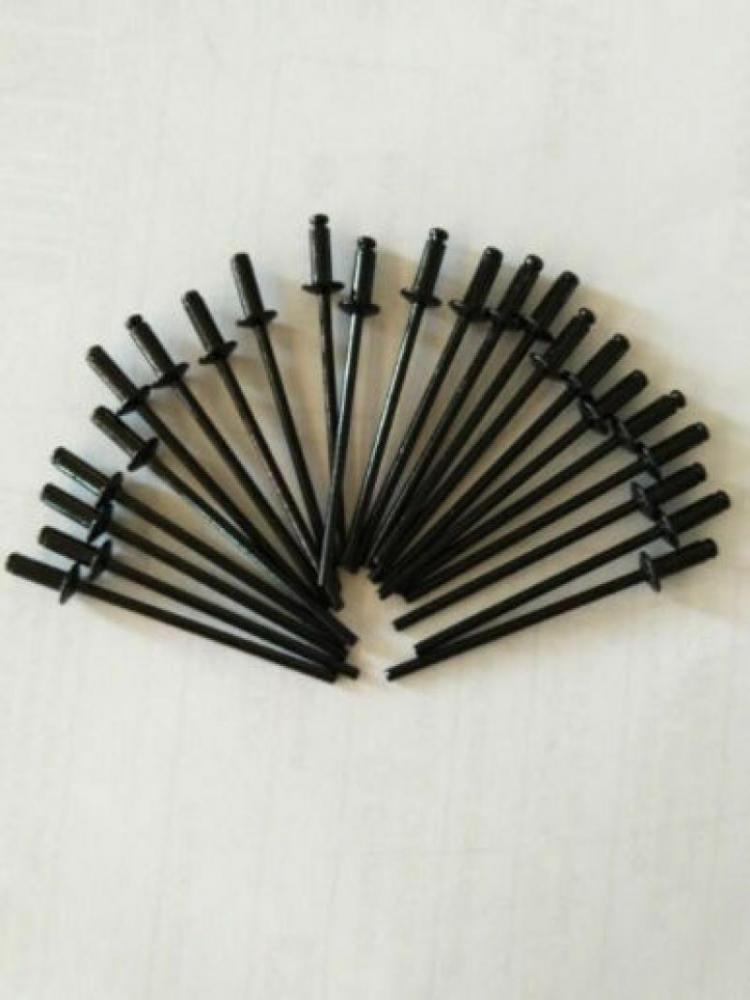 50/100 Stuks Aluminium Blinde Klinknagels Zwart Pop Klinknagels Paddestoel Hoofd Breken Doorn Blinde Klinknagels Nagel Pull Klinknagel Klinknagel Kern Klinknagel M4 M5