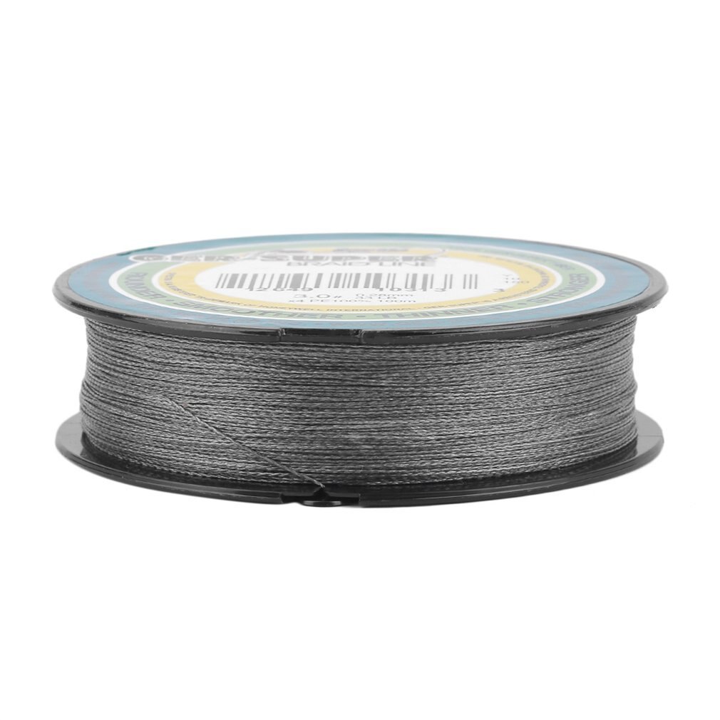 Lichtgewicht 100M Vislijn Gevlochten Lijn Voor Vis Staven 0.28Mm 30LB Multifilament Vislijn Vissen Accessoires